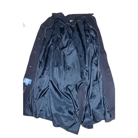 Vintage Oversized Navy Trench Coat - Unisex Design, Men's size 52 (2X-3X) - Picture 8 of 8